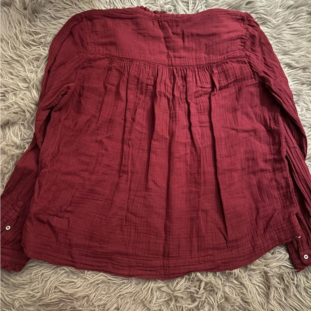 Xirena Long Sleeve Gauze Top - Picture 4 of 8